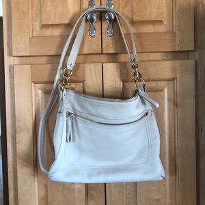 Coach crossbody in cream